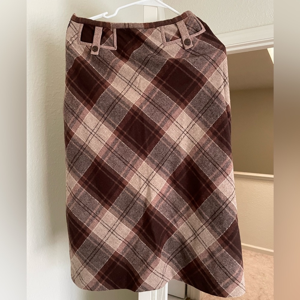 V grass wool skirt S